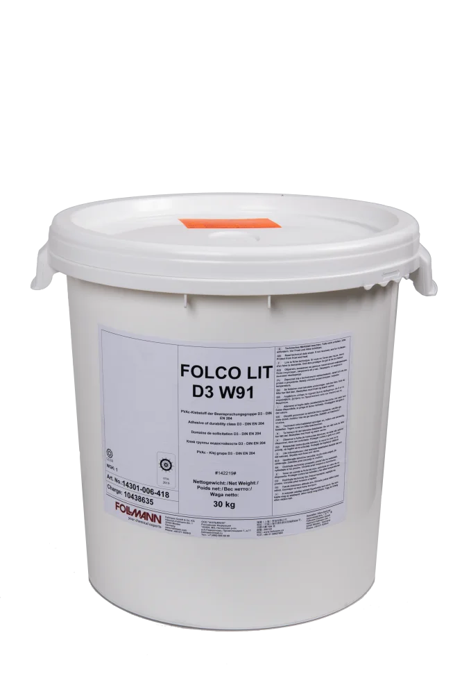 Клей на основе ПВА FOLCO LIT D3 W91