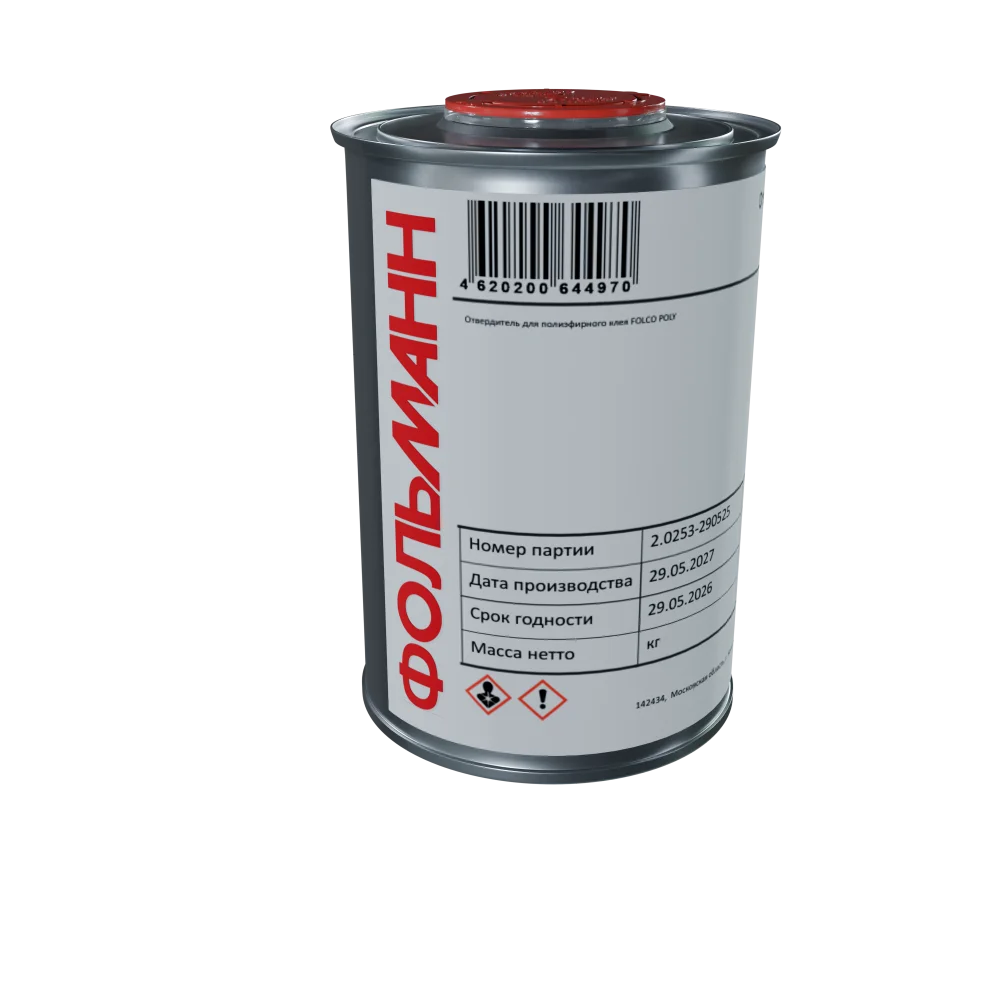Отвердитель для полиэфирного клея FOLCO POLY HARD (PURMASTER)