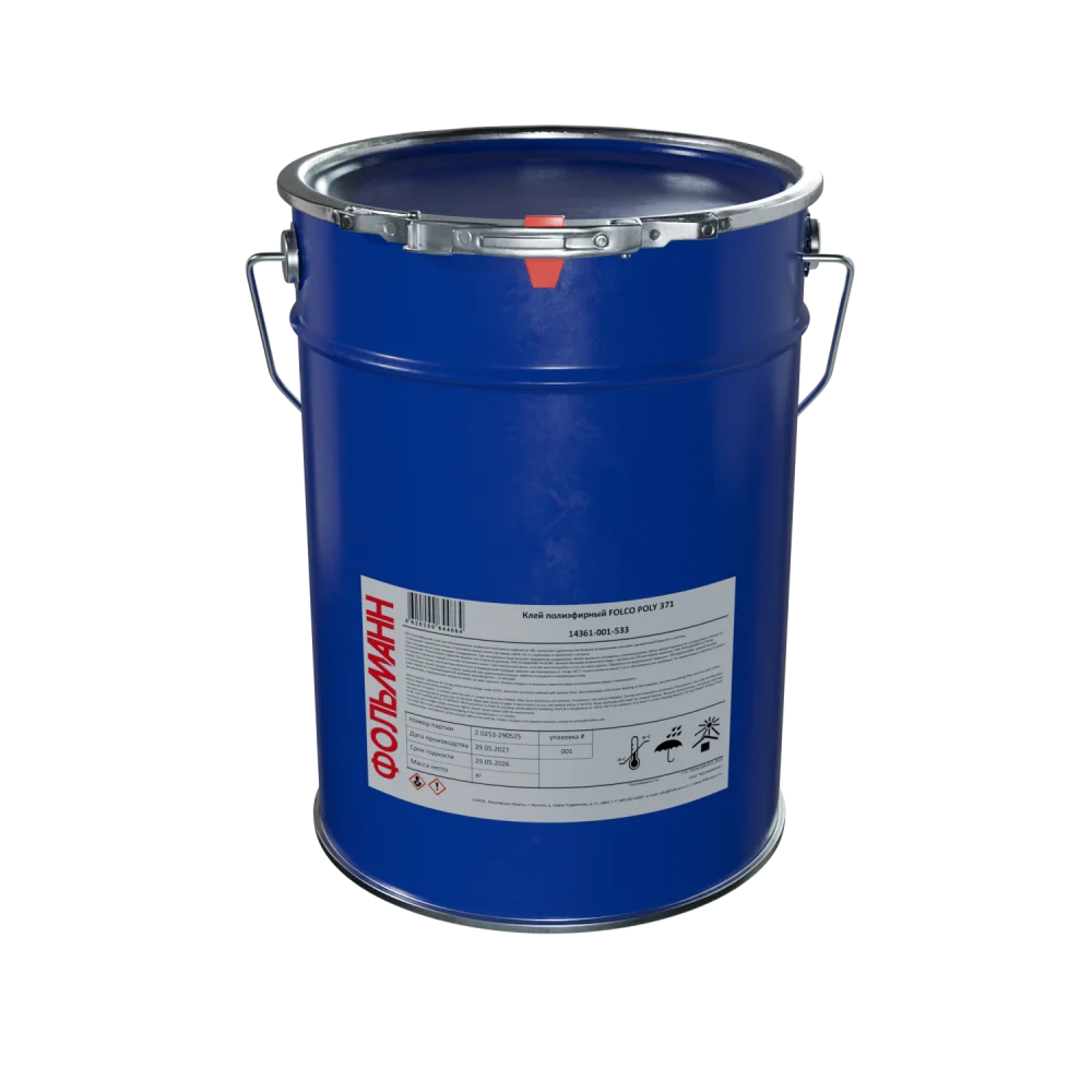 Клей полиэфирный двухкомпонентный FOLCO POLY (PURMASTER) 371