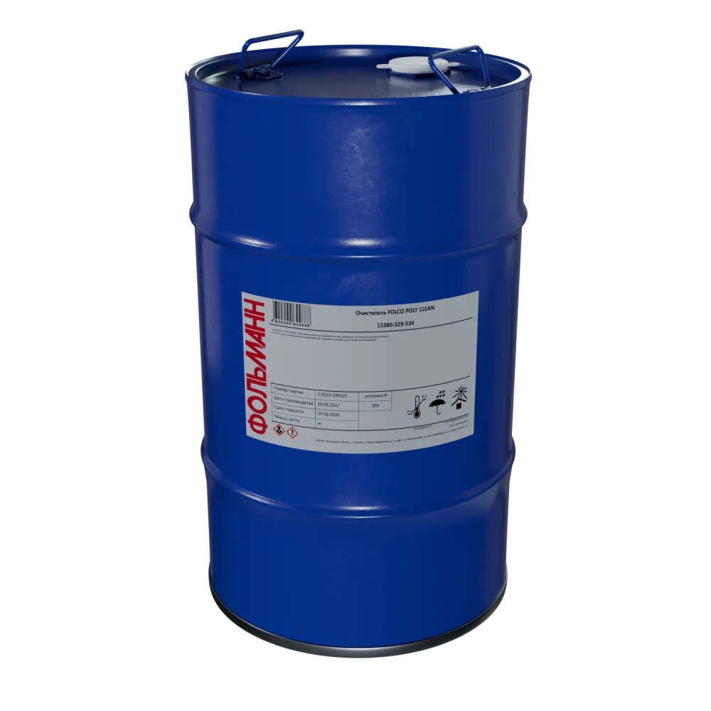 Очиститель (растворитель) для полиэфирного клея FOLCO POLY CLEAN (PURMASTER)
