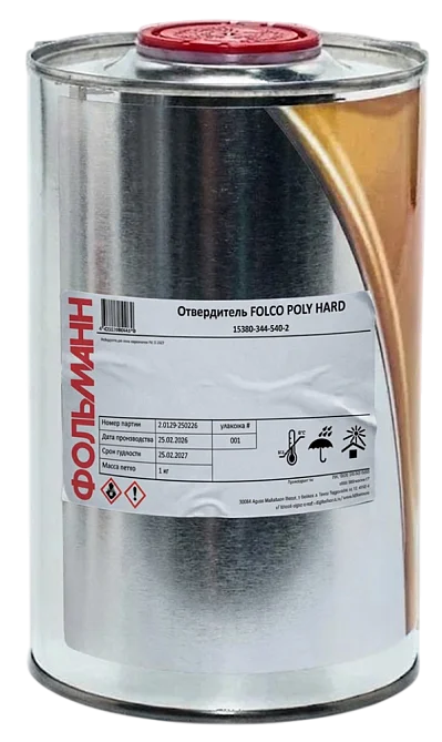 Отвердитель для полиэфирного клея FOLCO POLY HARD (PURMASTER)