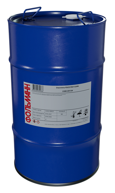 Очиститель (растворитель) для полиэфирного клея FOLCO POLY CLEAN (PURMASTER)